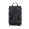 Car seat-back organiser with 10 pockets, black, 60×40 cm