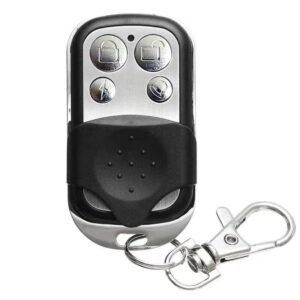 Universal square programmable 433 MHz remote for gates, garages and barriers