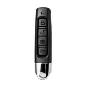 Universal programmable 433 MHz remote for gates, garages and barriers